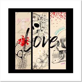 Skull art Posters and Art